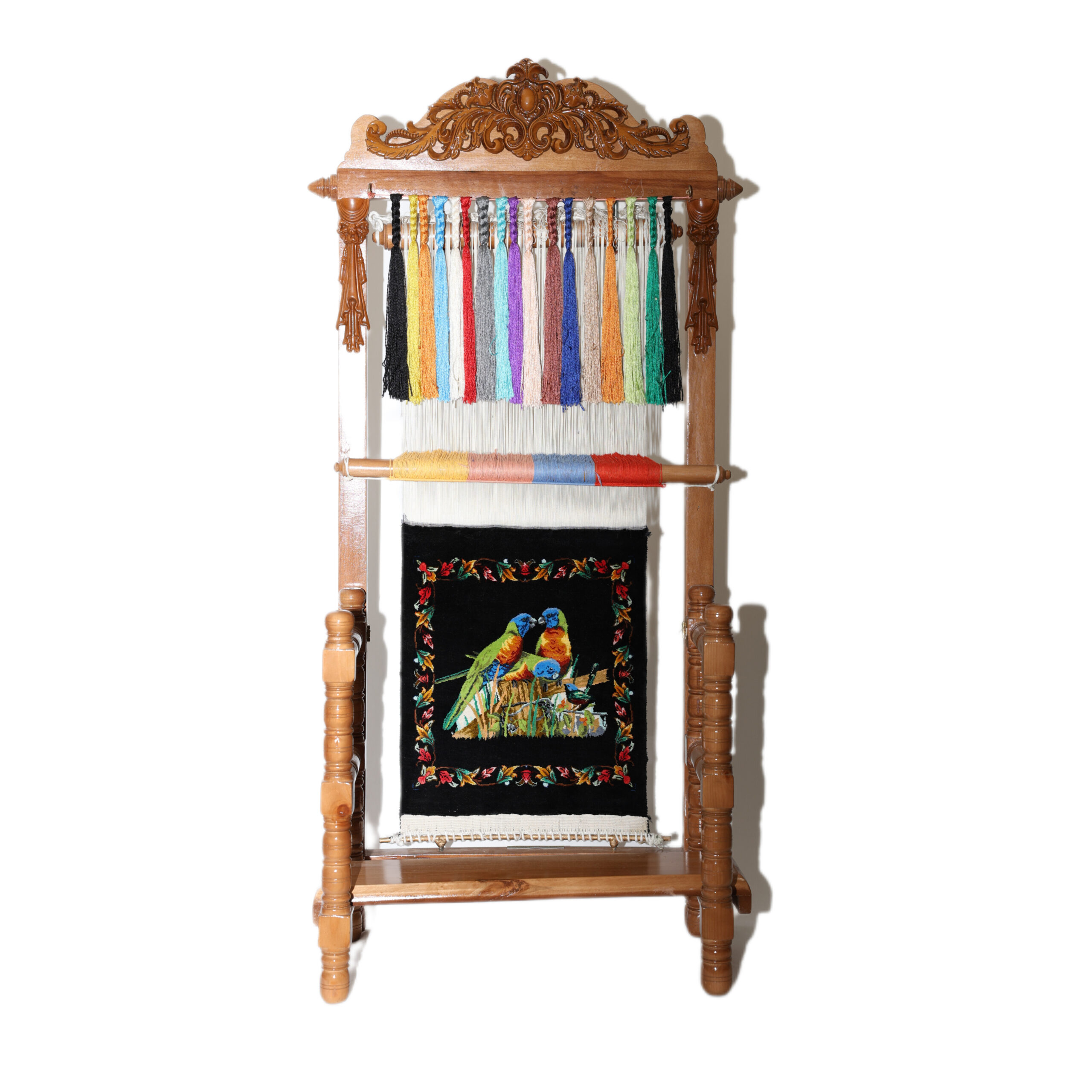 فرش ابریشم قم